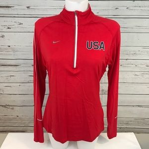 USA Nike DRI-FIT Long Sleeve Shirt